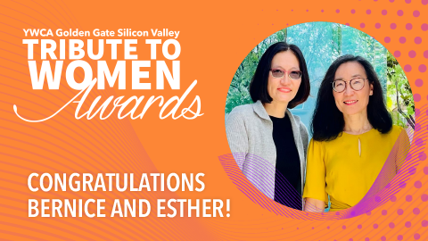 Bernice Chen & Esther Song awarded the YWCA "Tribute to Women" Award