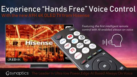 Hisense Selects DBM10L Processor For First AI-Enabled AOV Remote Control
